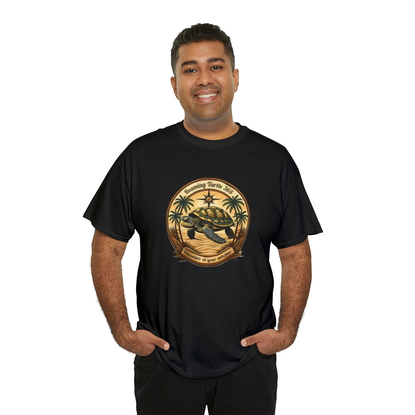 Roaming turtle 365. Unisex Heavy Cotton Tee