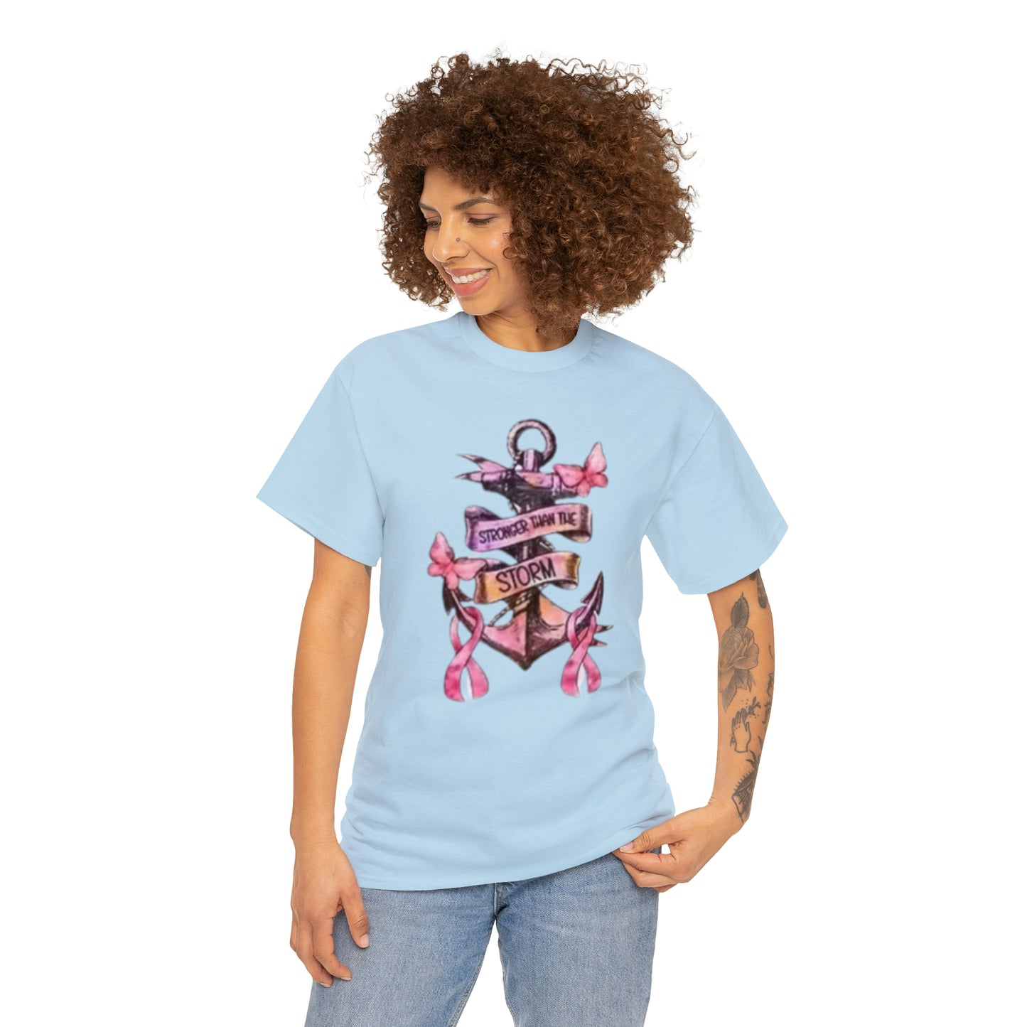 Cancer awareness Unisex Heavy Cotton Tee