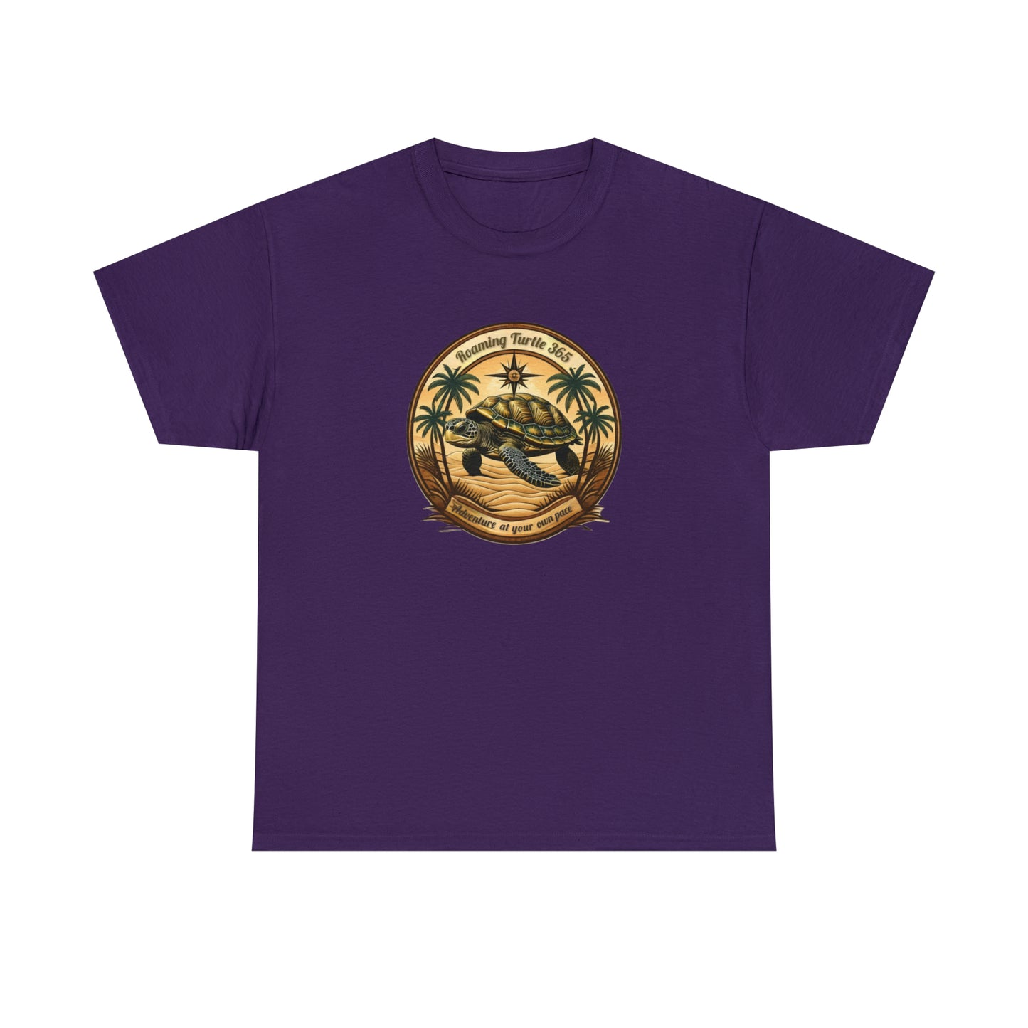 Roaming turtle 365. Unisex Heavy Cotton Tee