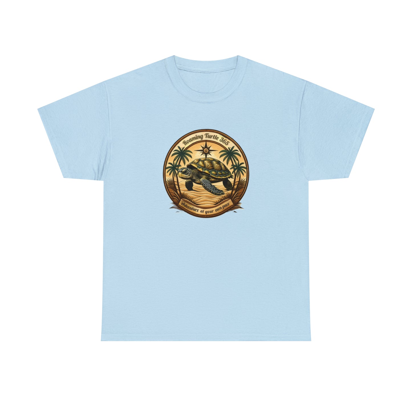 Roaming turtle 365. Unisex Heavy Cotton Tee