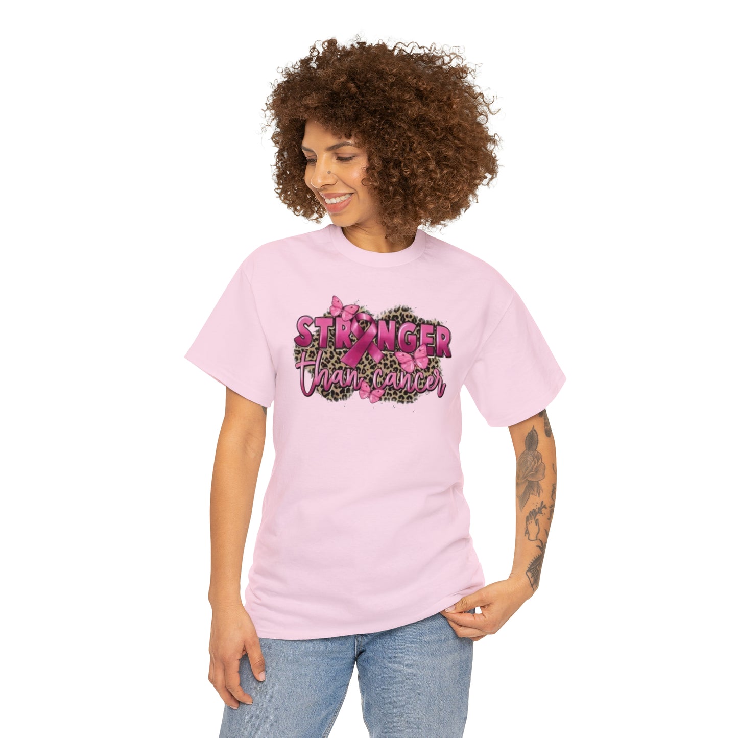Cancer awareness Unisex Heavy Cotton Tee