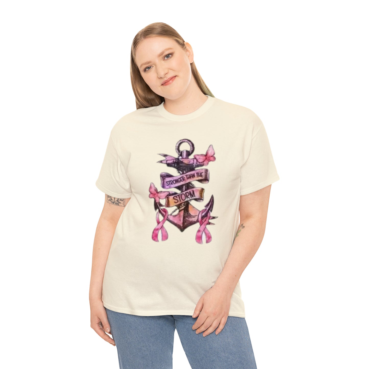Cancer awareness Unisex Heavy Cotton Tee
