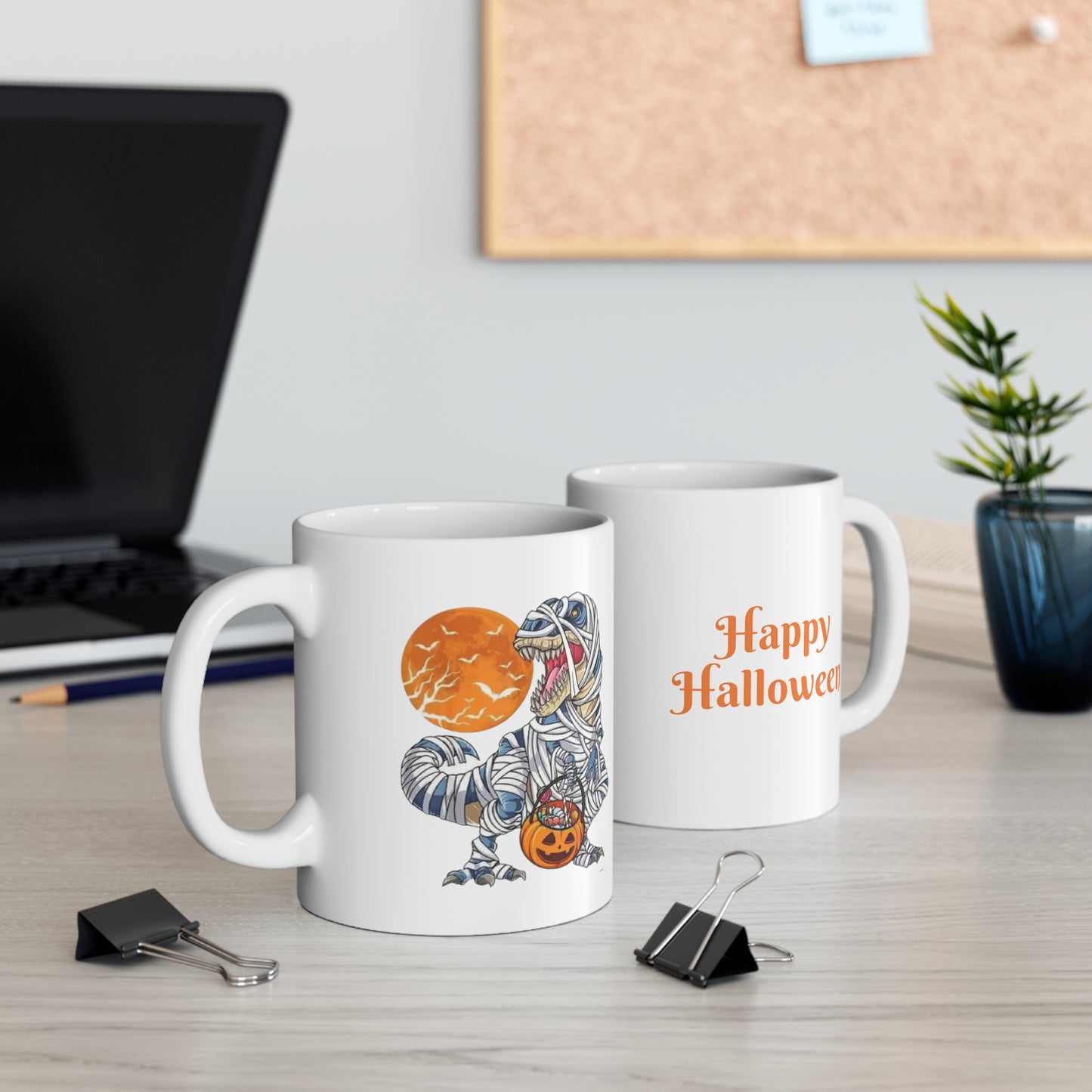 Dinosaur mummy Ceramic Mug 11oz