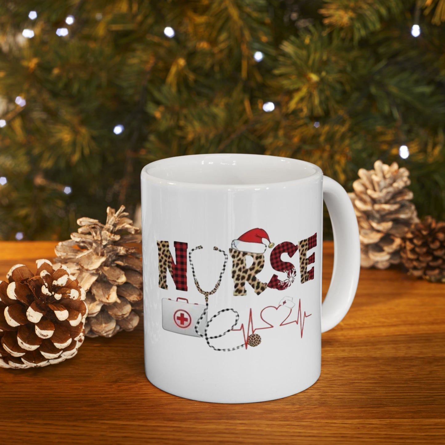 Nurse Ceramic Mug 11oz contact seller for right handed mug
