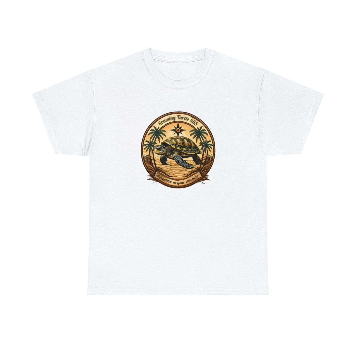 Roaming turtle 365. Unisex Heavy Cotton Tee