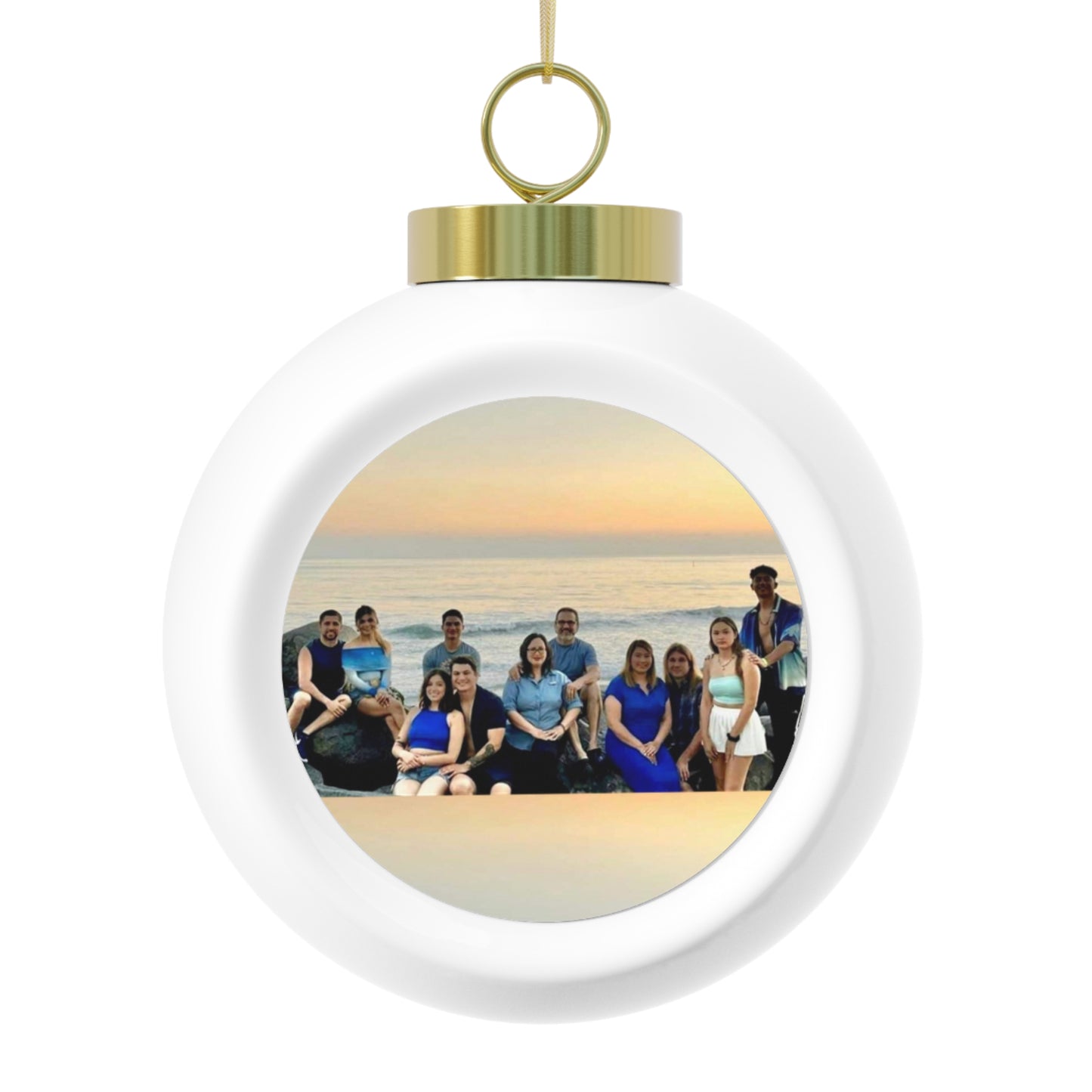 Christmas Ball Ornament customized