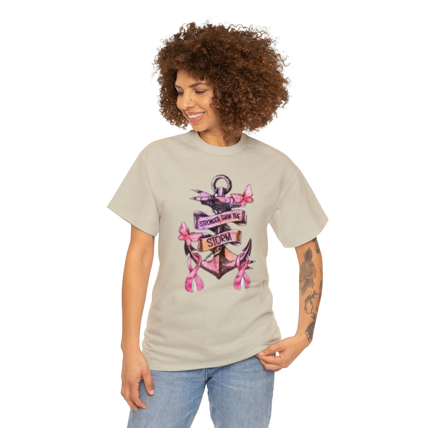 Cancer awareness Unisex Heavy Cotton Tee