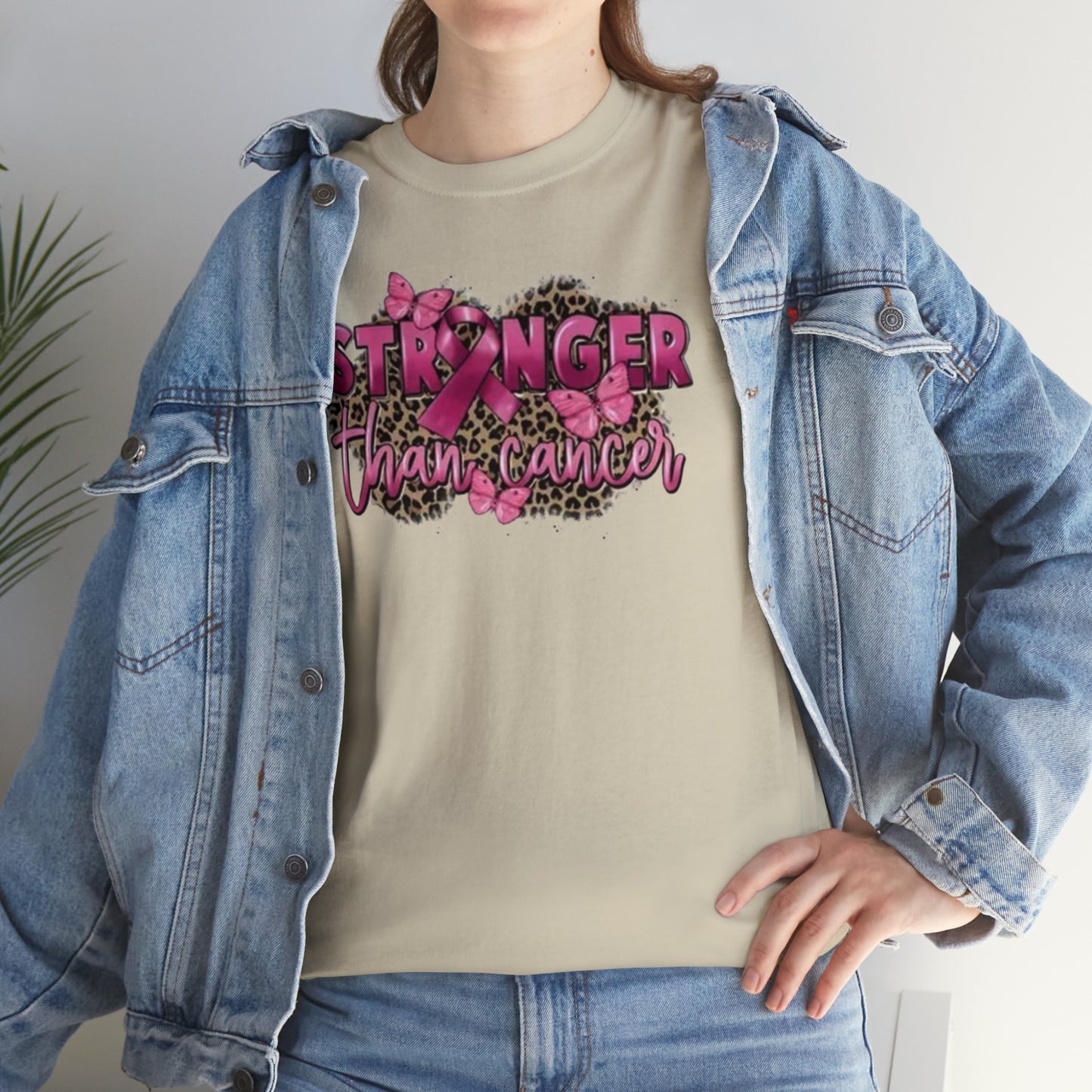 Cancer awareness Unisex Heavy Cotton Tee