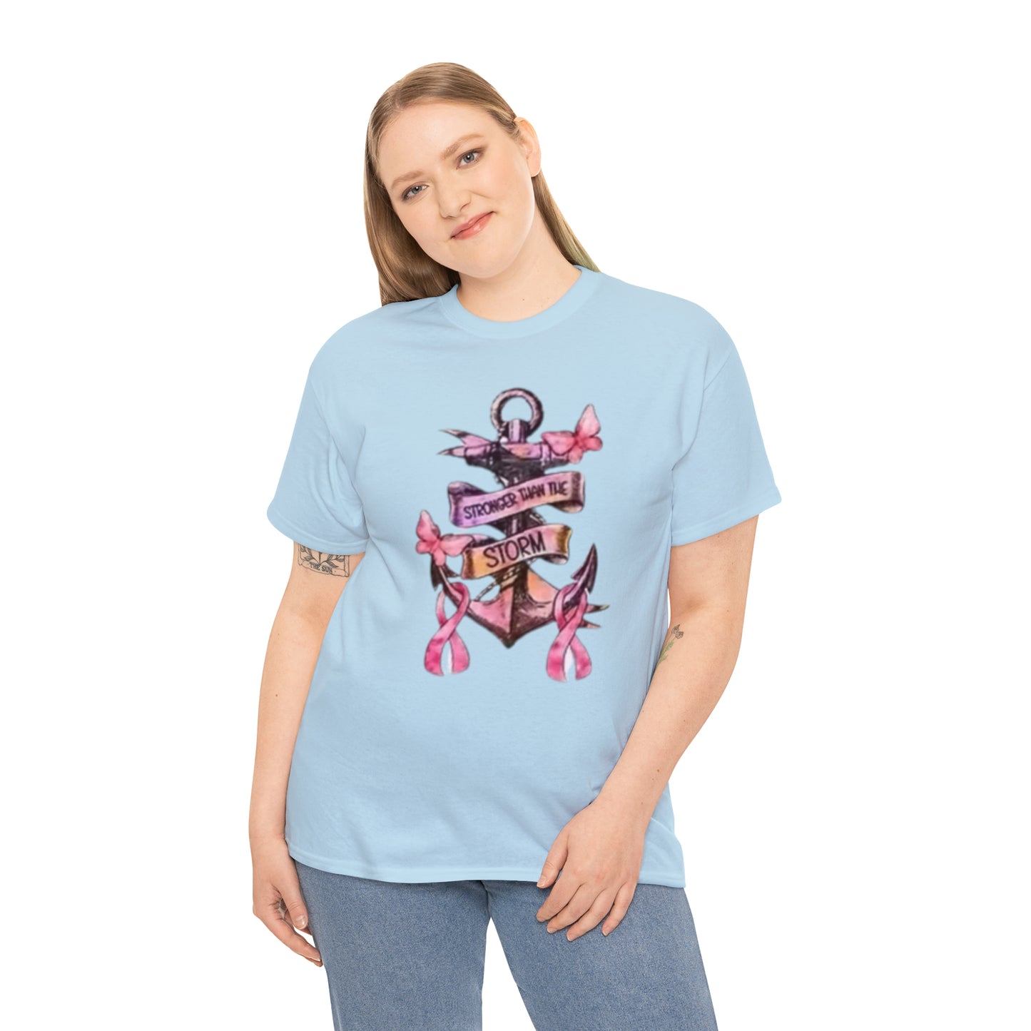 Cancer awareness Unisex Heavy Cotton Tee