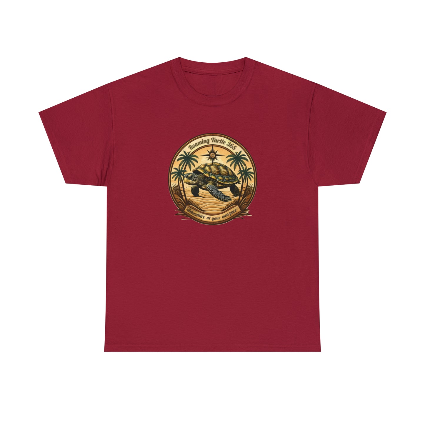 Roaming turtle 365. Unisex Heavy Cotton Tee