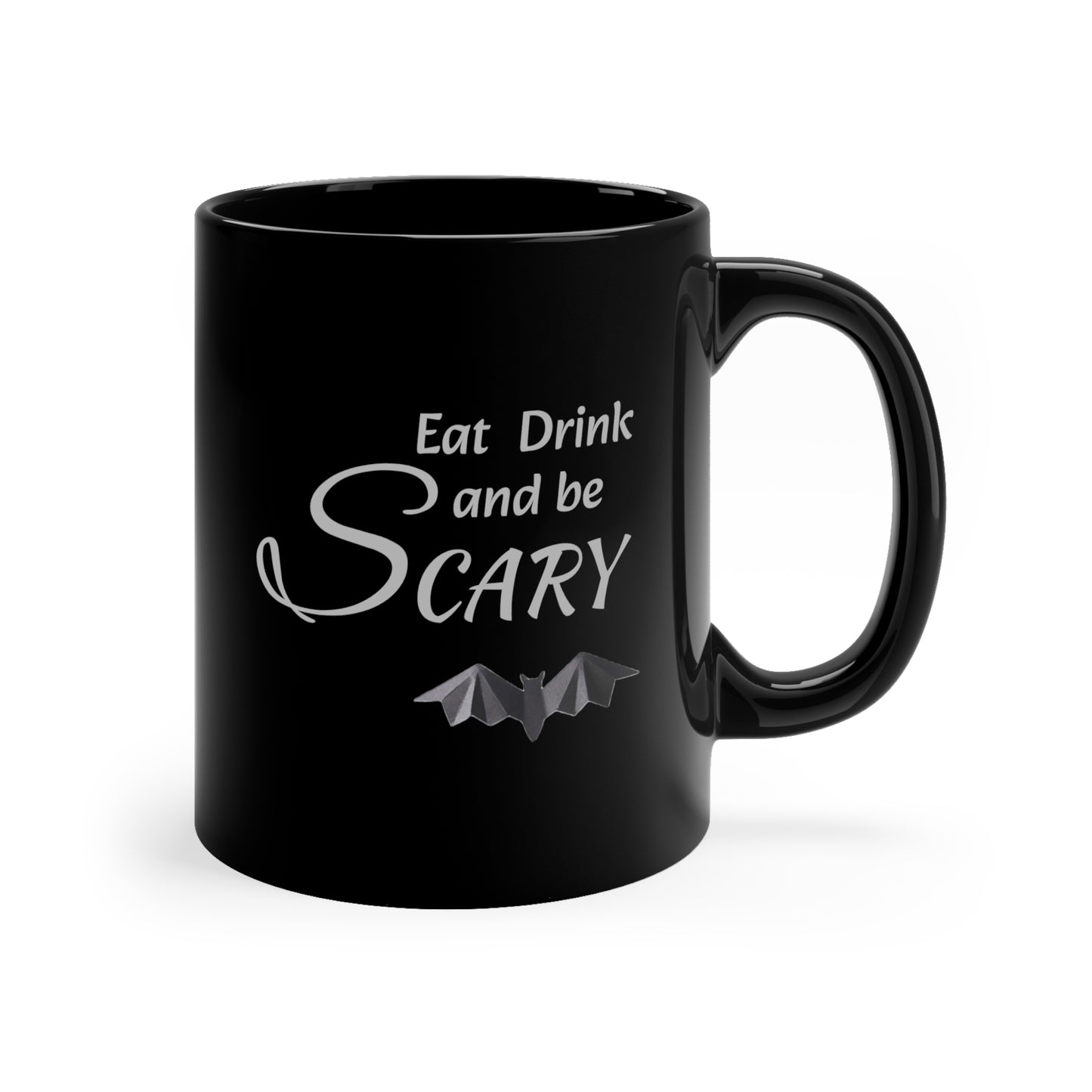 Skull mug 11oz Black Mug