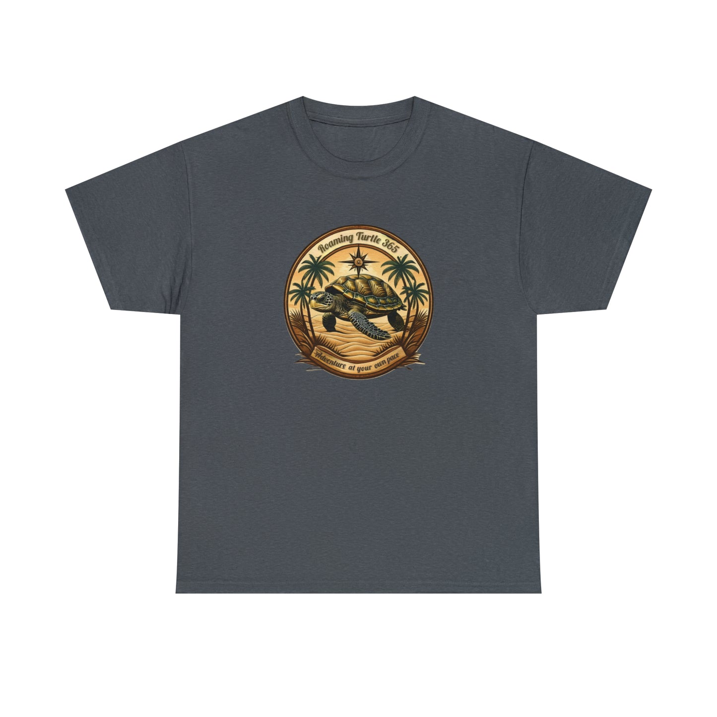 Roaming turtle 365. Unisex Heavy Cotton Tee
