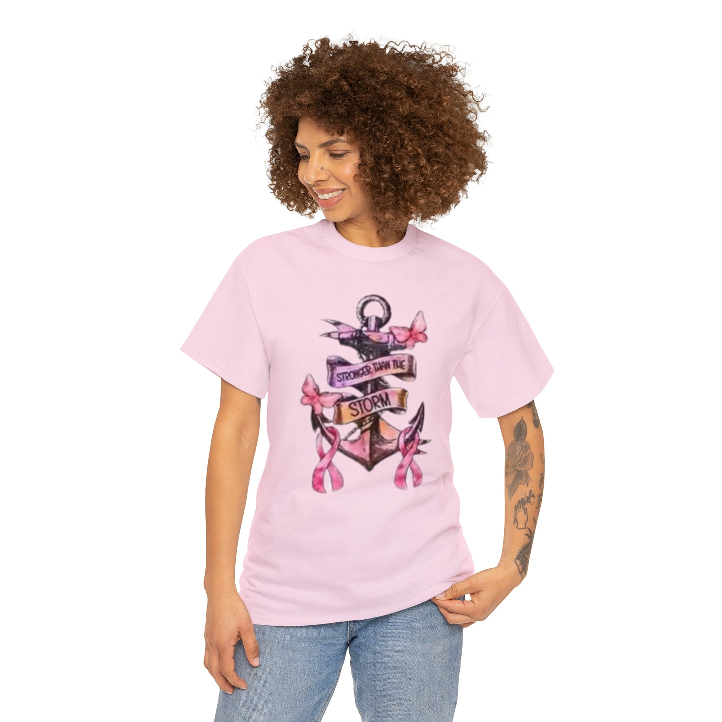 Cancer awareness Unisex Heavy Cotton Tee