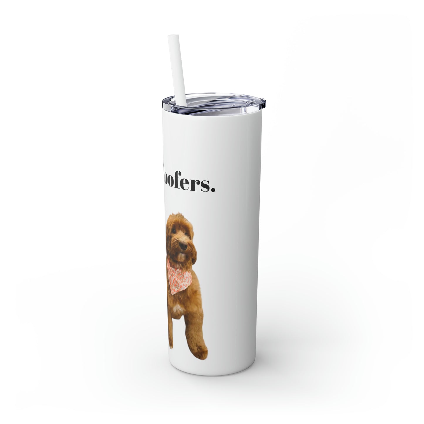 Customize Skinny Tumbler with Straw, 20oz