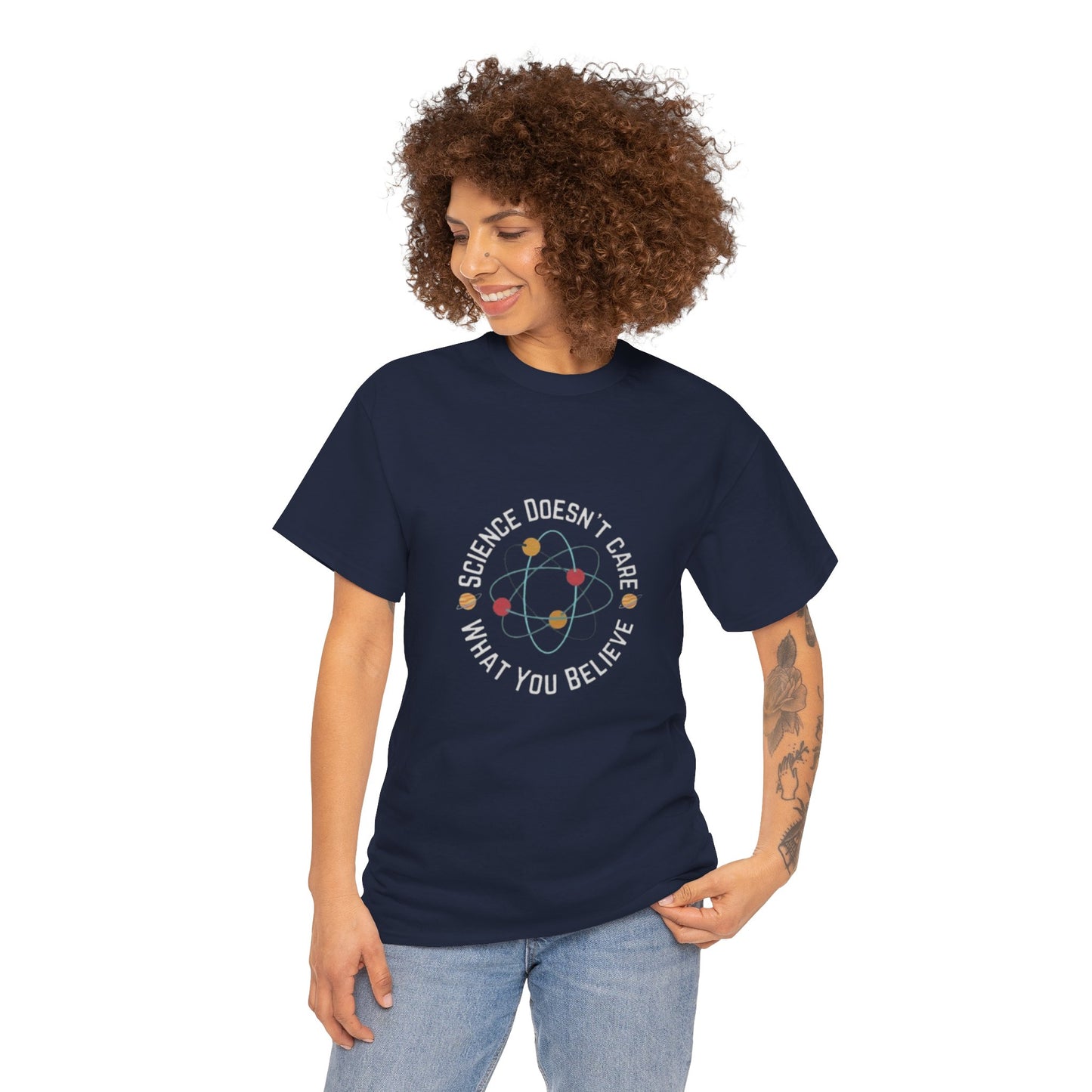 Science humor Heavy Cotton Tee