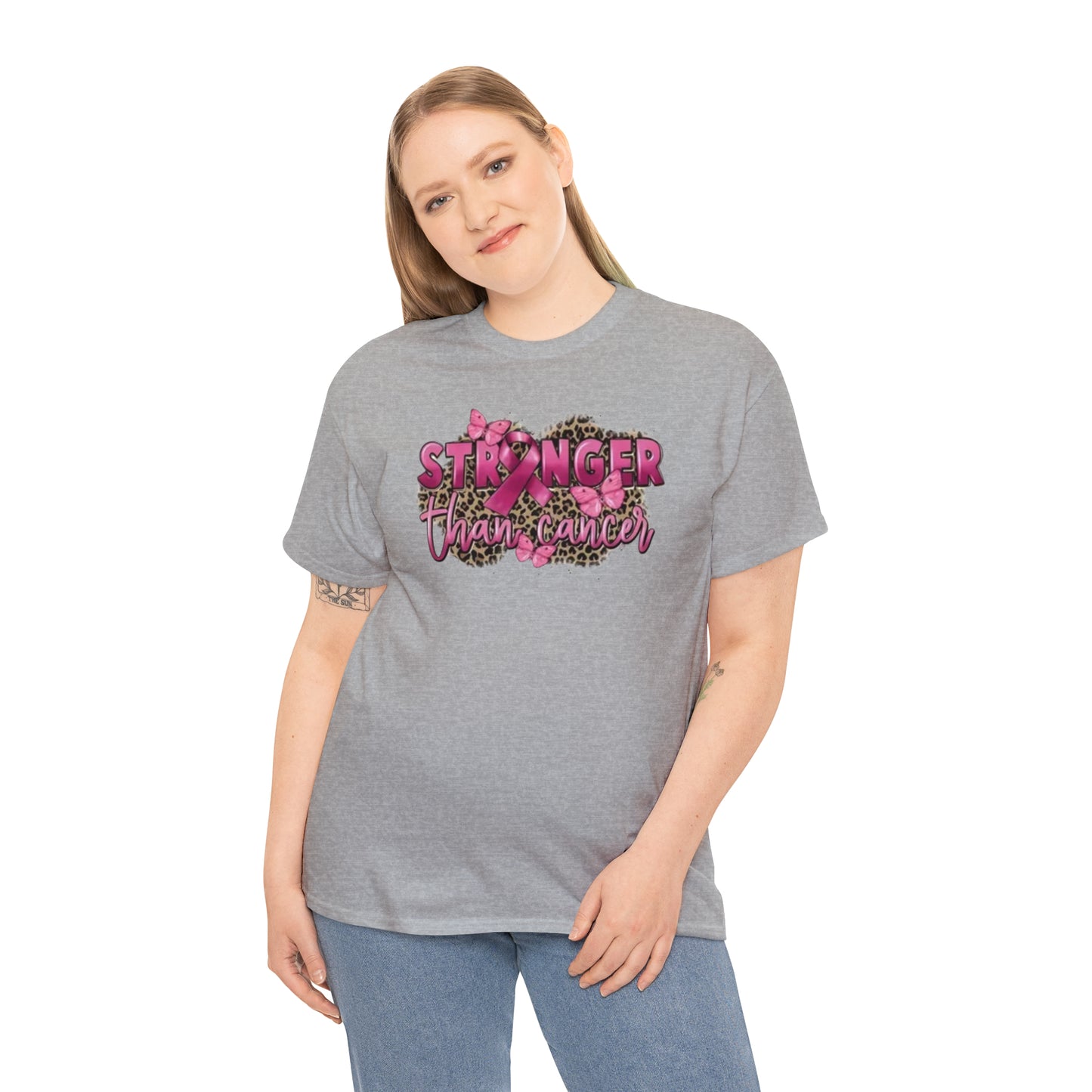 Cancer awareness Unisex Heavy Cotton Tee
