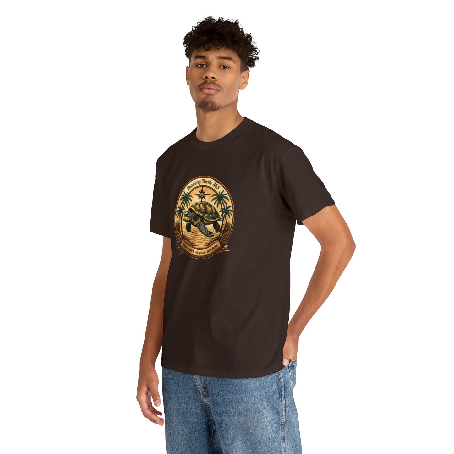 Roaming turtle 365. Unisex Heavy Cotton Tee