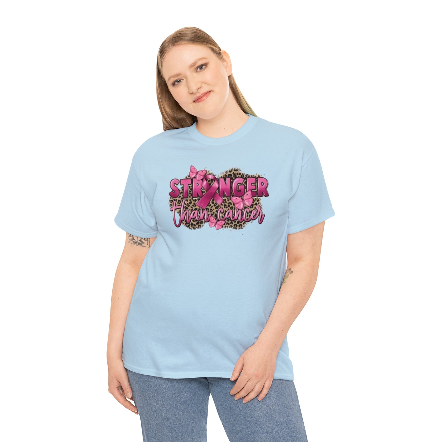 Cancer awareness Unisex Heavy Cotton Tee