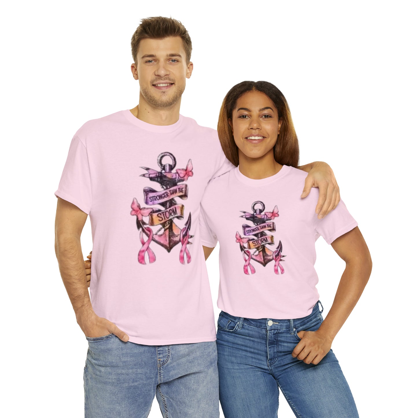 Cancer awareness Unisex Heavy Cotton Tee