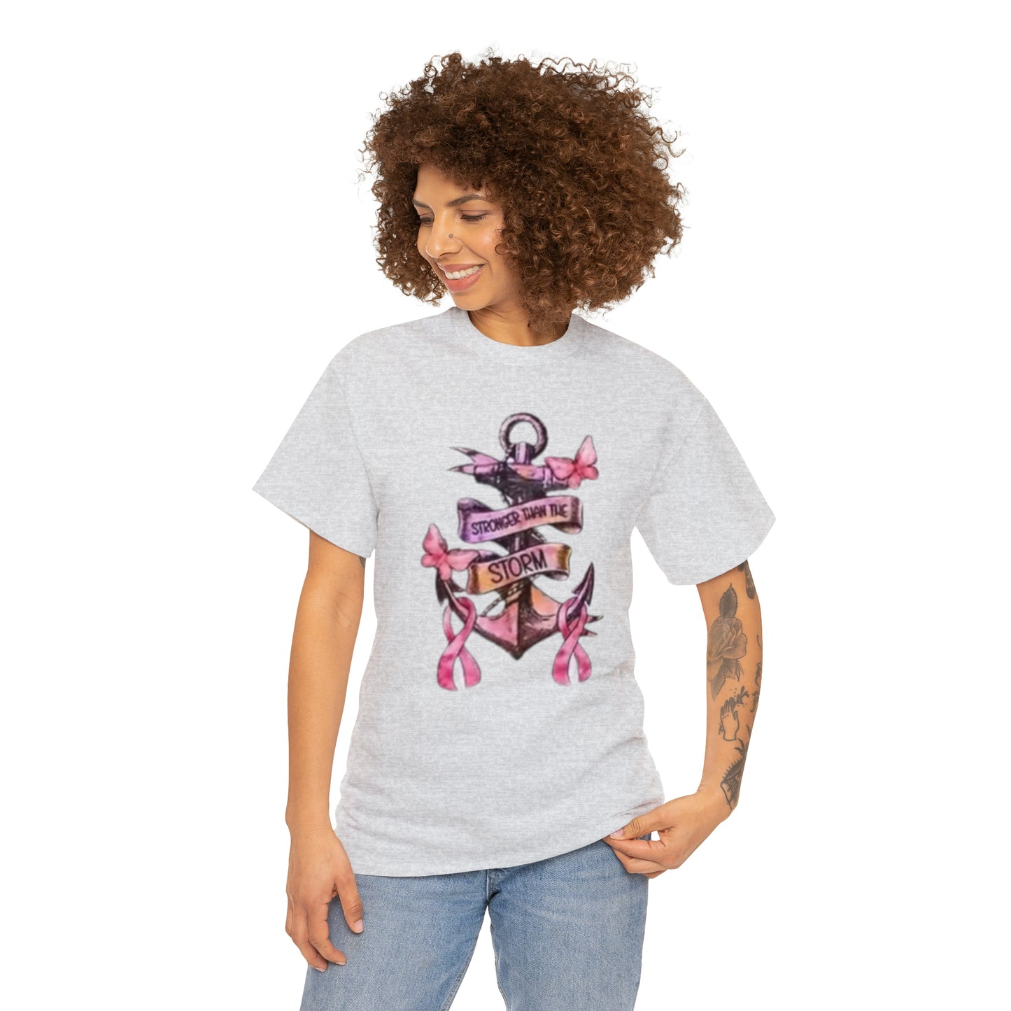 Cancer awareness Unisex Heavy Cotton Tee