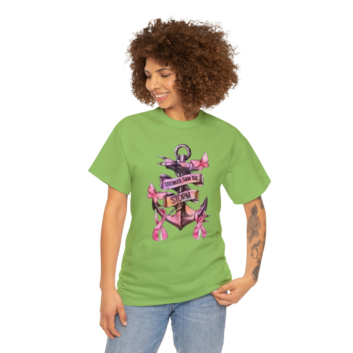 Cancer awareness Unisex Heavy Cotton Tee