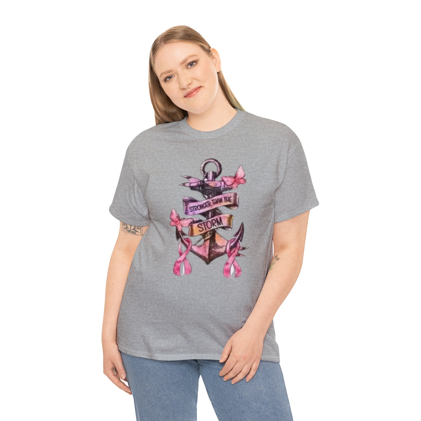 Cancer awareness Unisex Heavy Cotton Tee