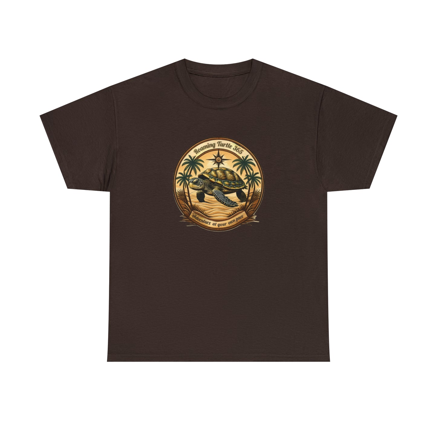 Roaming turtle 365. Unisex Heavy Cotton Tee