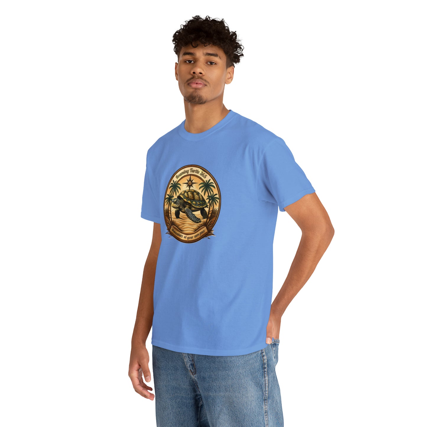 Roaming turtle 365. Unisex Heavy Cotton Tee