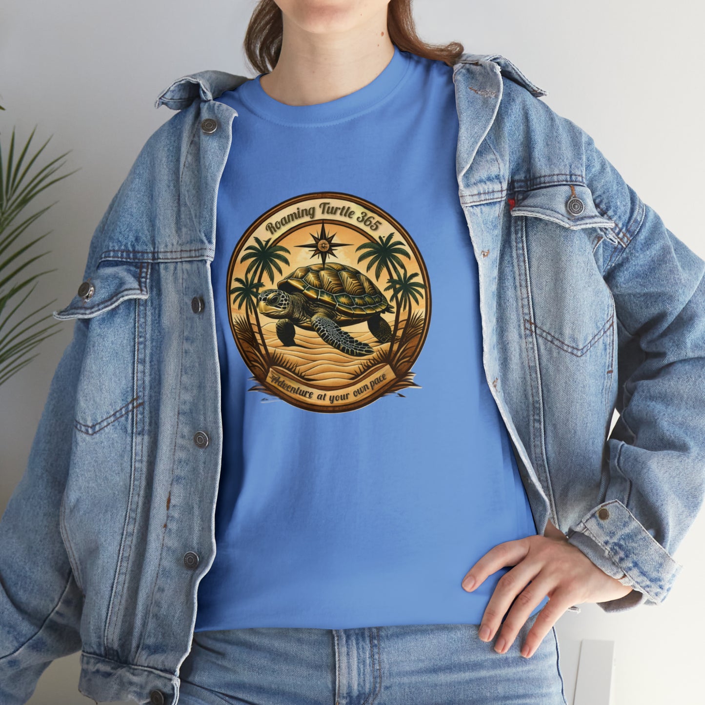Roaming turtle 365. Unisex Heavy Cotton Tee