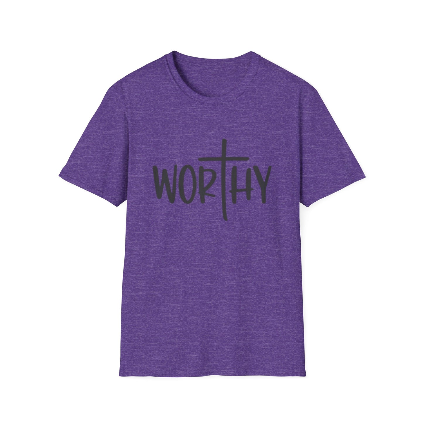 Spiritual WORTHY t shirt for men and women and young people to remind every one they are loved