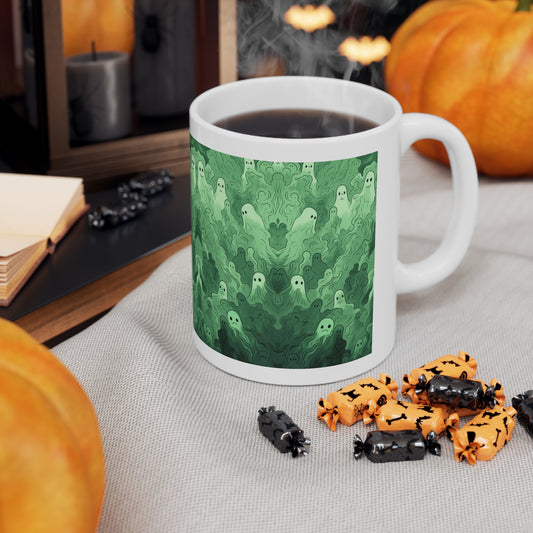 Ghostly ghouls Ceramic Mug 11oz
