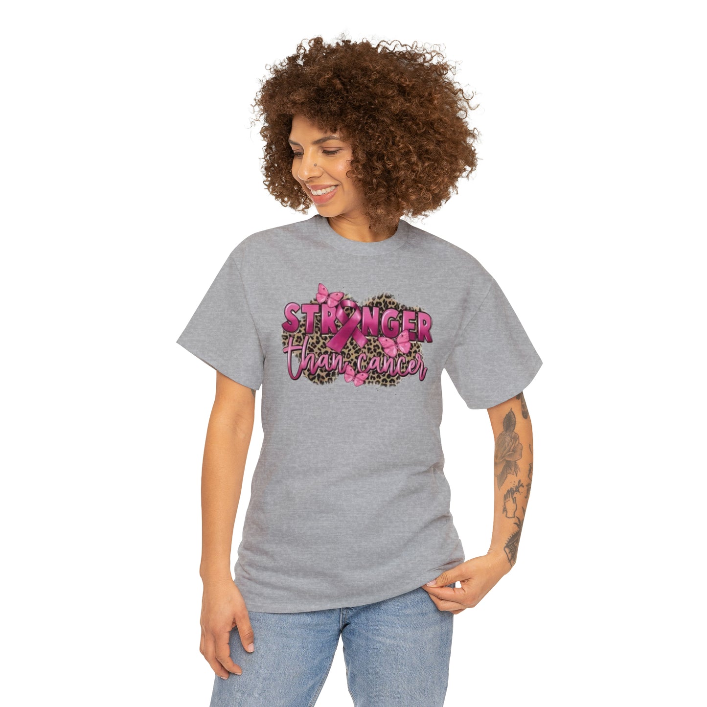 Cancer awareness Unisex Heavy Cotton Tee