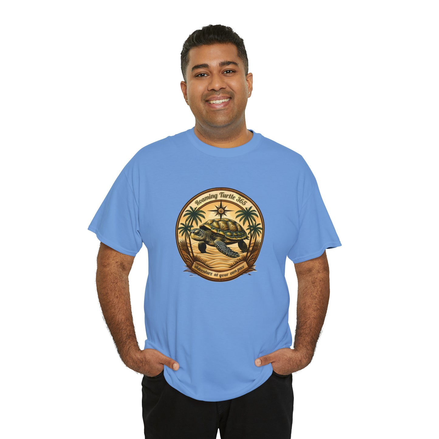 Roaming turtle 365. Unisex Heavy Cotton Tee