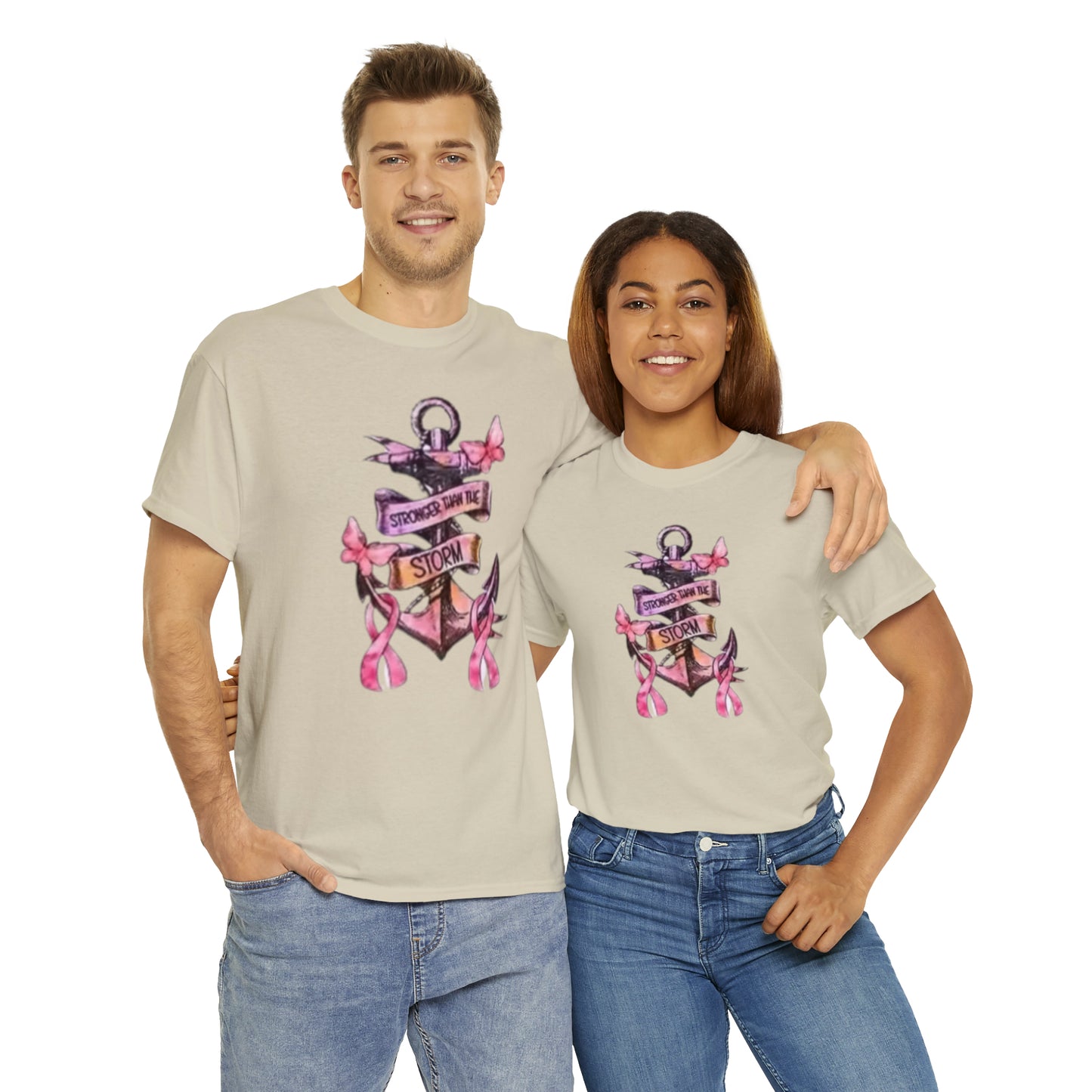 Cancer awareness Unisex Heavy Cotton Tee