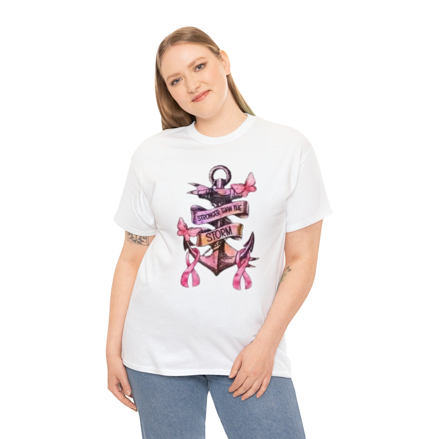 Cancer awareness Unisex Heavy Cotton Tee