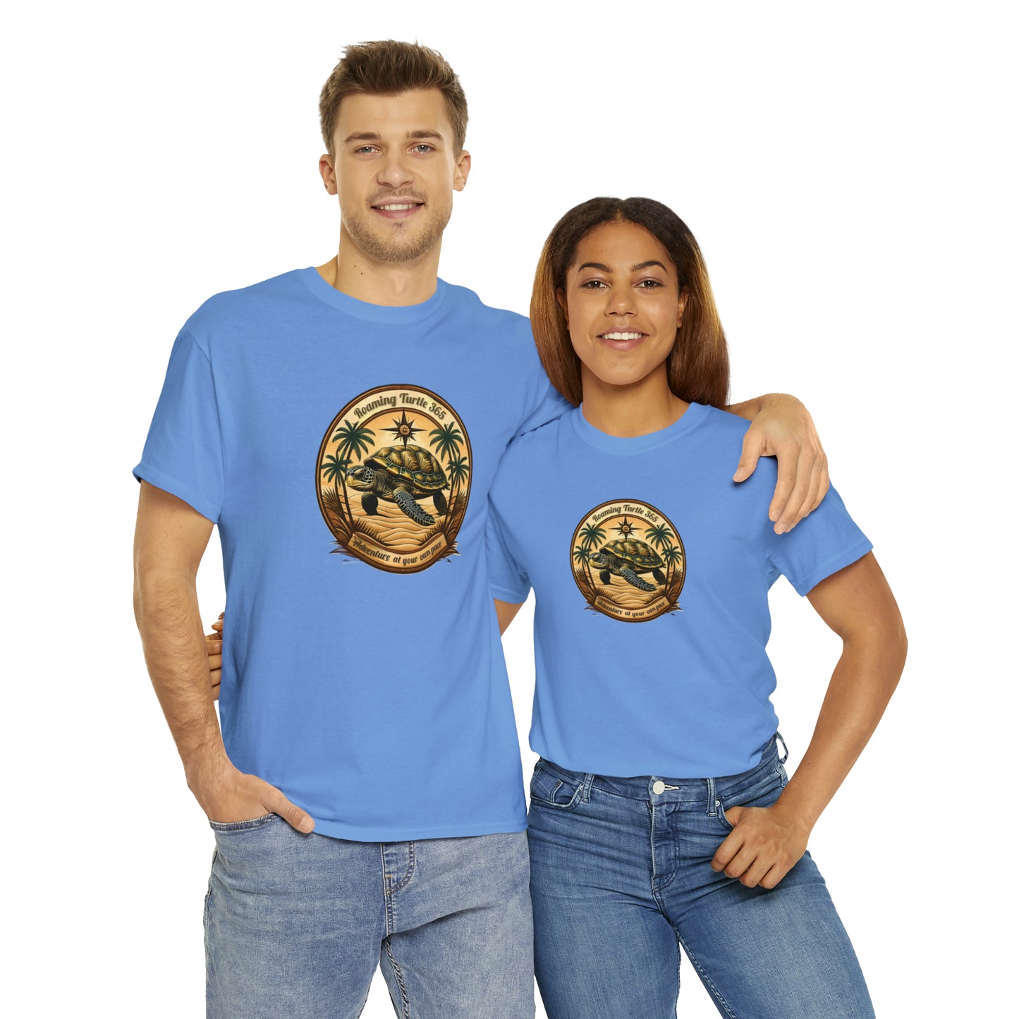 Roaming turtle 365. Unisex Heavy Cotton Tee