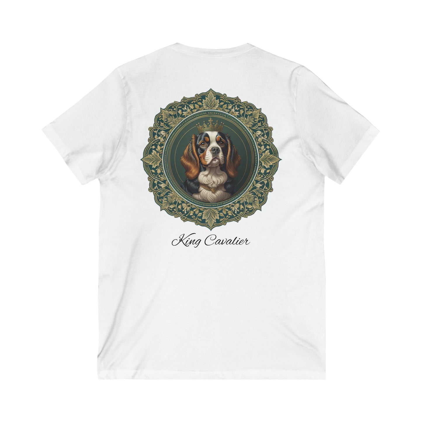 Unisex Jersey Short Sleeve V-Neck Tee