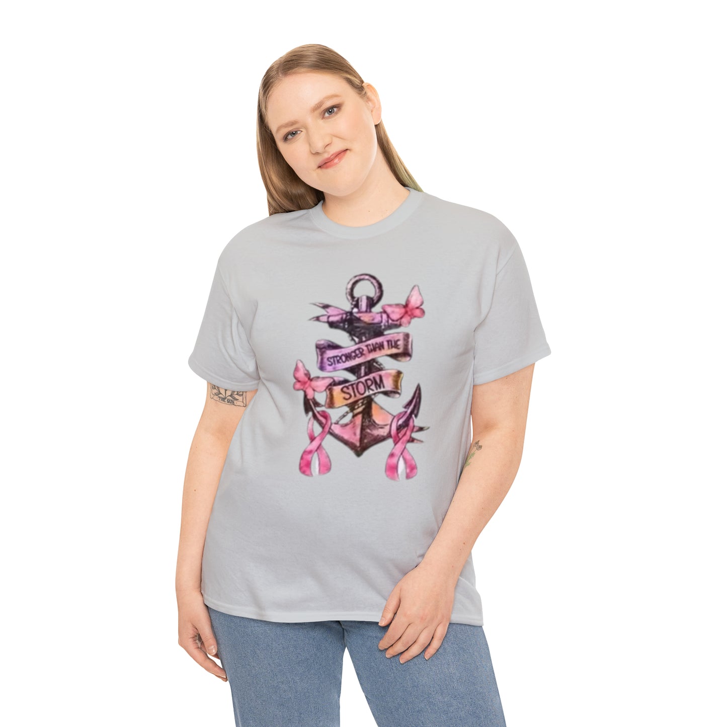 Cancer awareness Unisex Heavy Cotton Tee