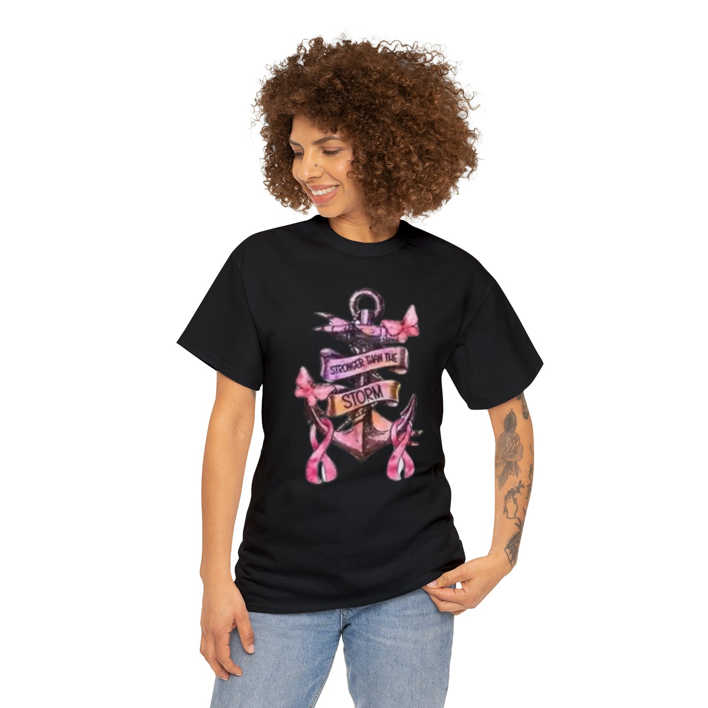 Cancer awareness Unisex Heavy Cotton Tee