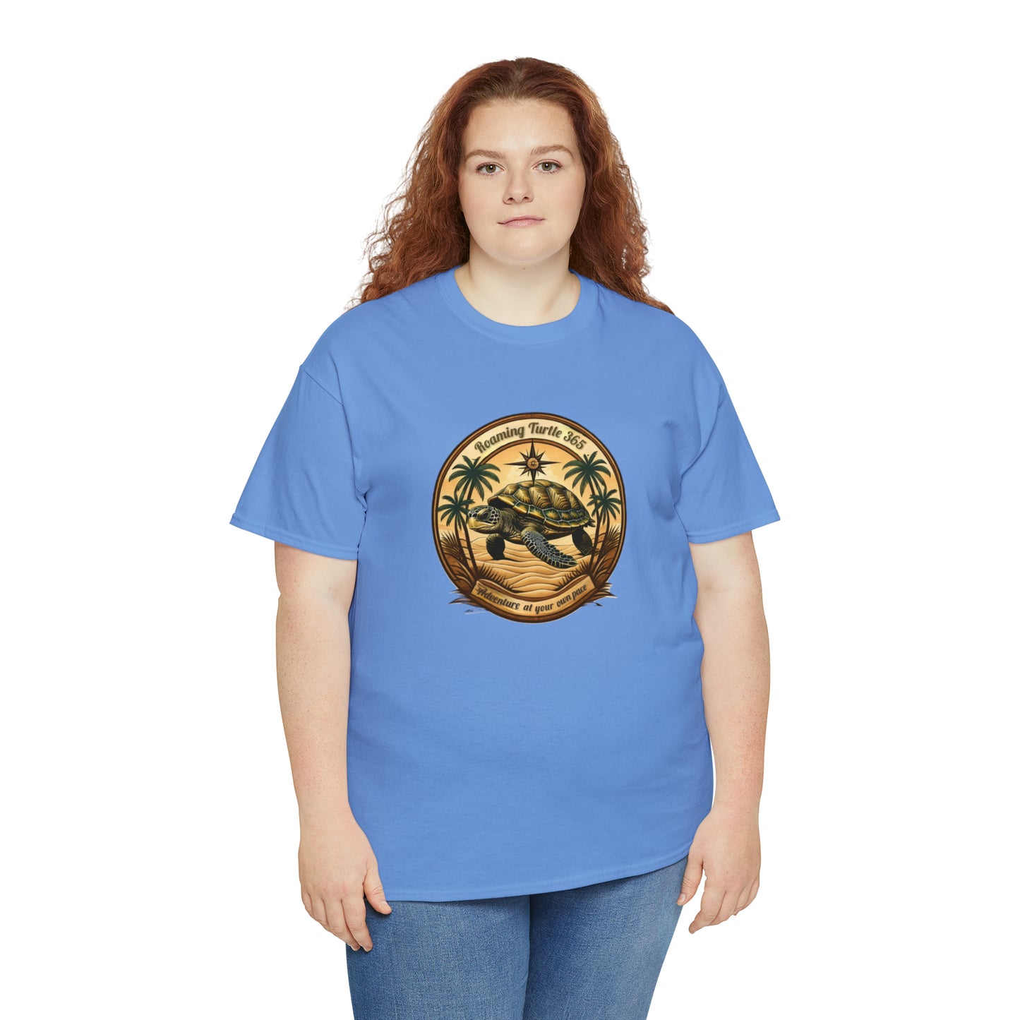 Roaming turtle 365. Unisex Heavy Cotton Tee