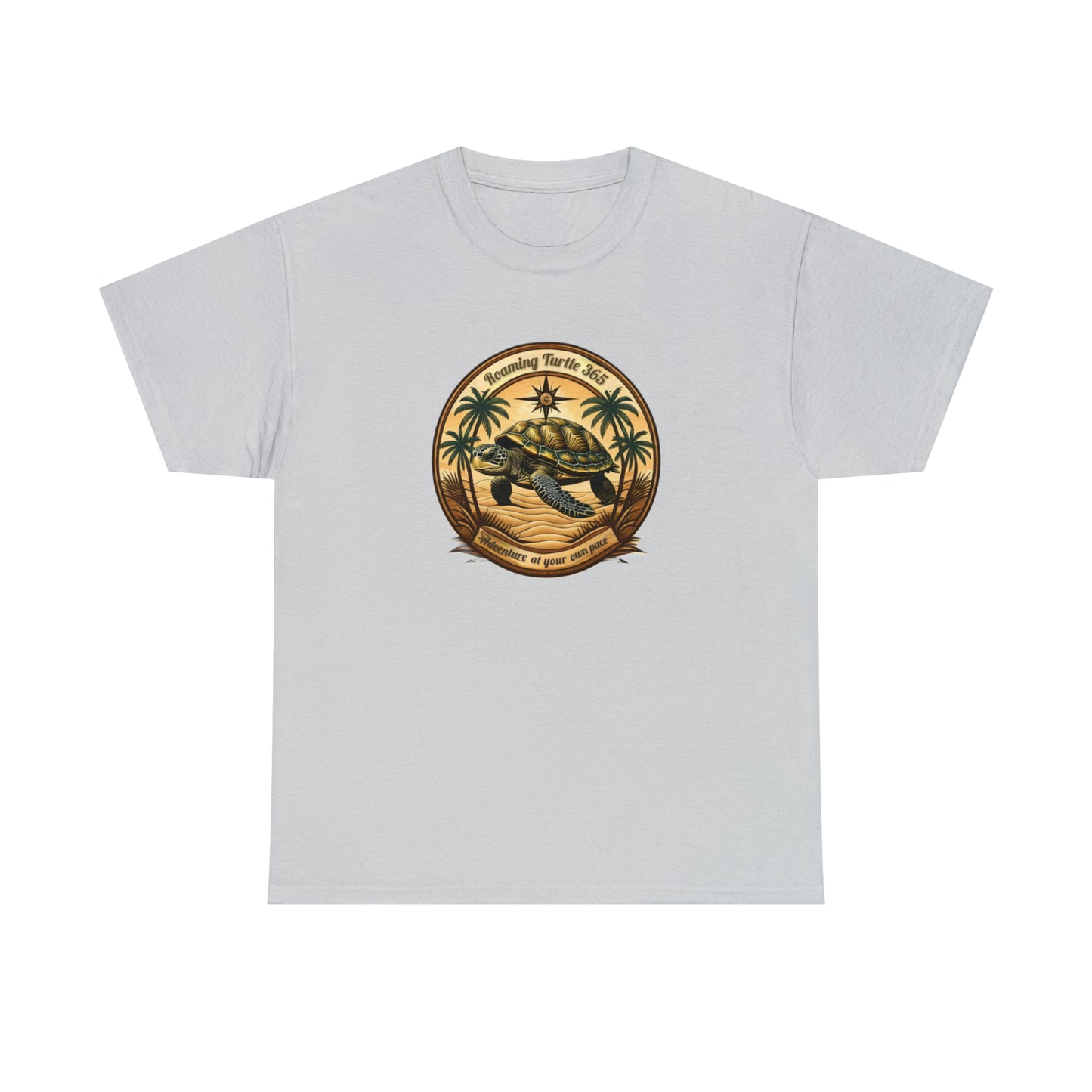 Roaming turtle 365. Unisex Heavy Cotton Tee