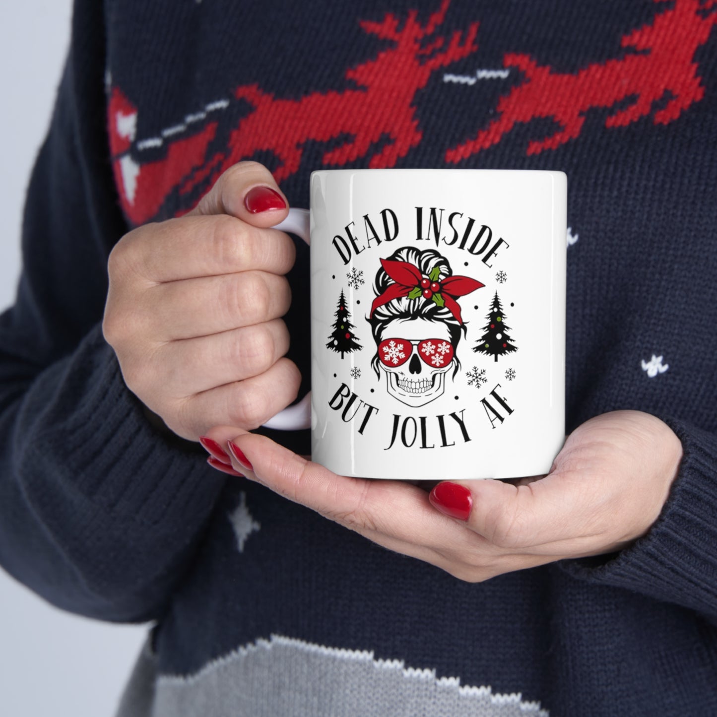 Jolly AF. Ceramic Mug 11oz