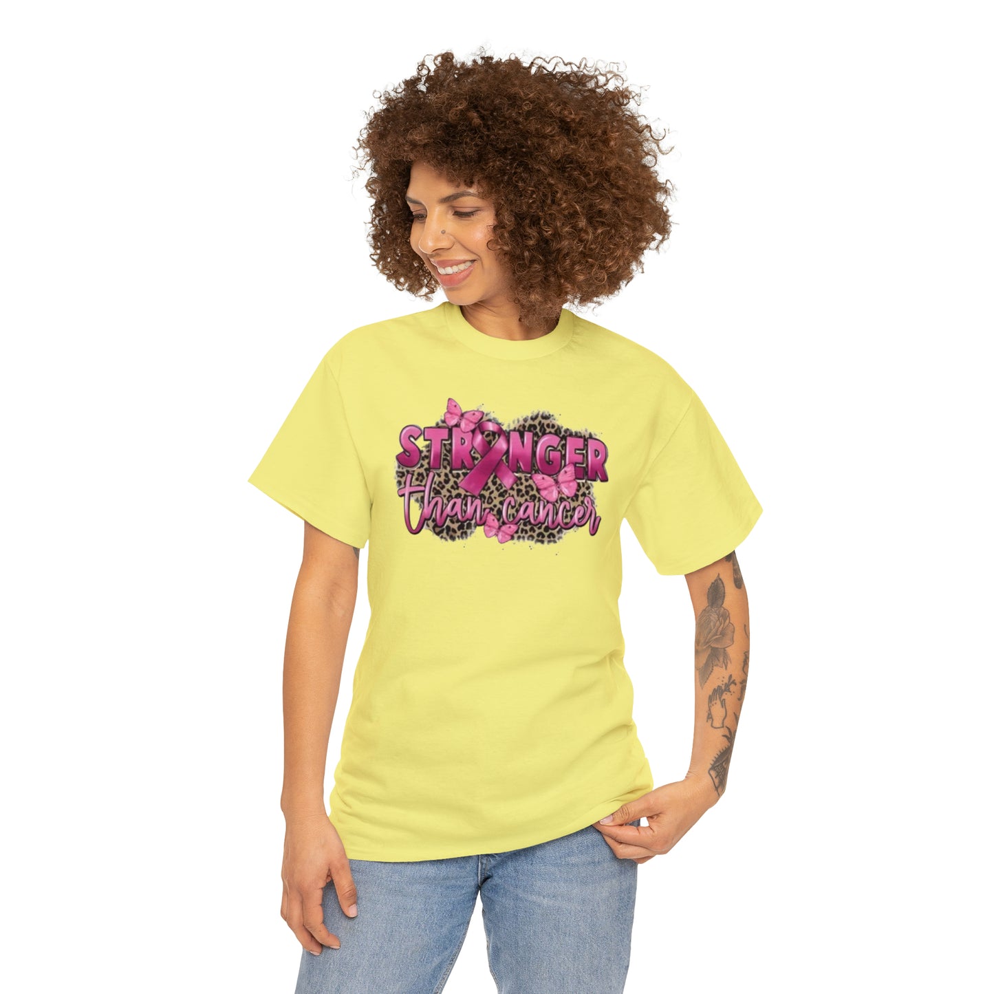Cancer awareness Unisex Heavy Cotton Tee
