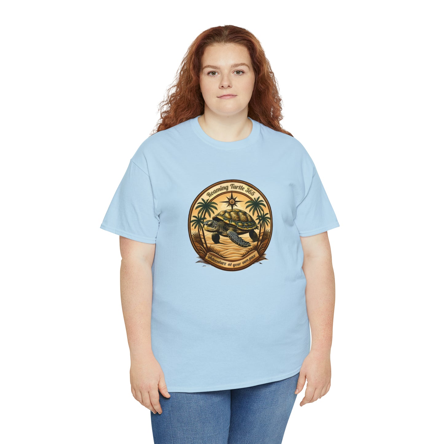Roaming turtle 365. Unisex Heavy Cotton Tee