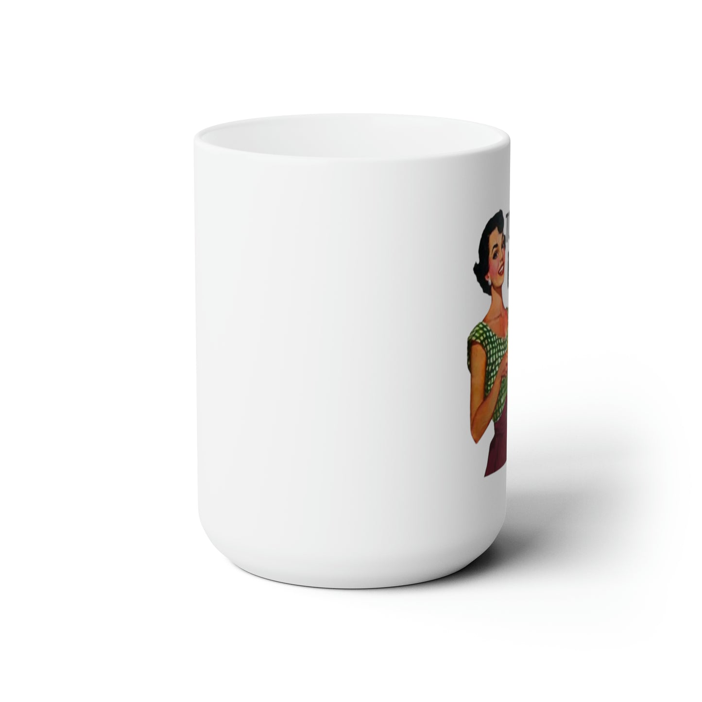 Karma Ceramic Mug 15oz contact seller right handed mug