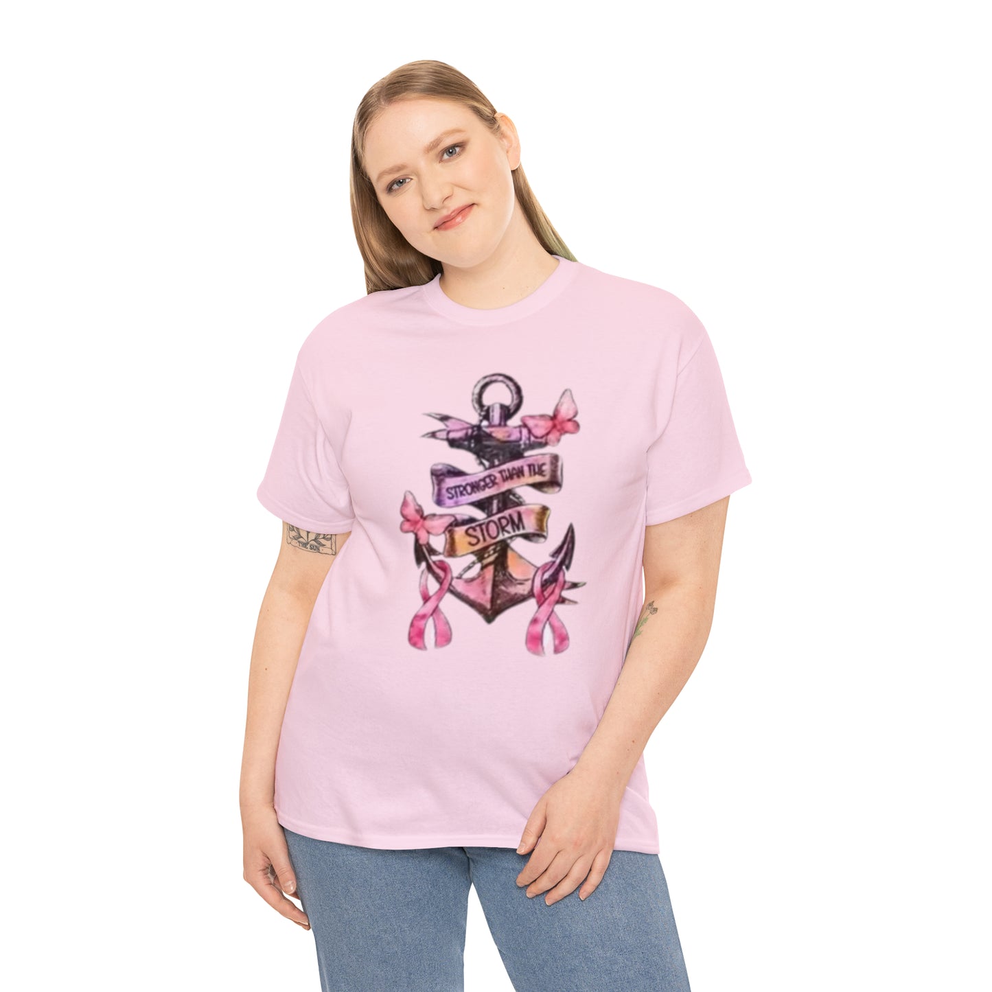Cancer awareness Unisex Heavy Cotton Tee