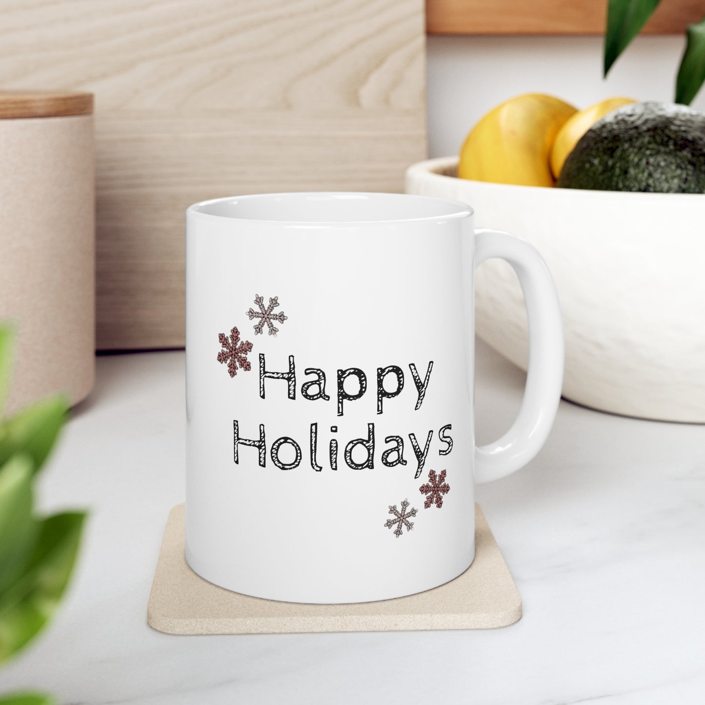 Christmas Chilli skull Ceramic Mug 11oz