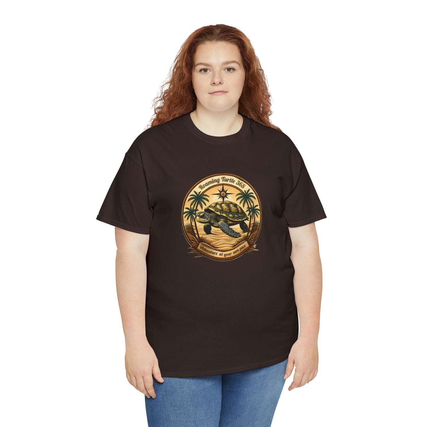 Roaming turtle 365. Unisex Heavy Cotton Tee