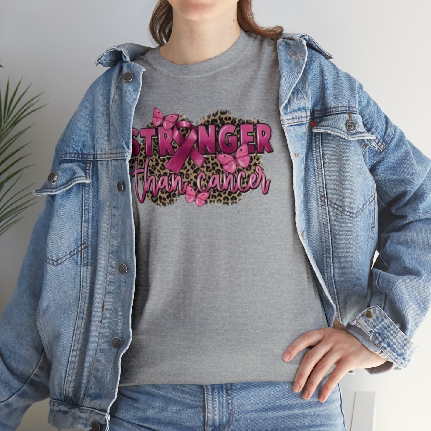 Cancer awareness Unisex Heavy Cotton Tee