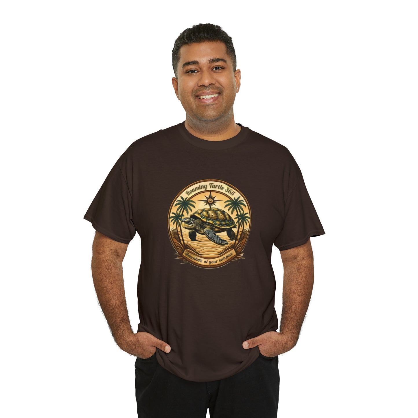 Roaming turtle 365. Unisex Heavy Cotton Tee
